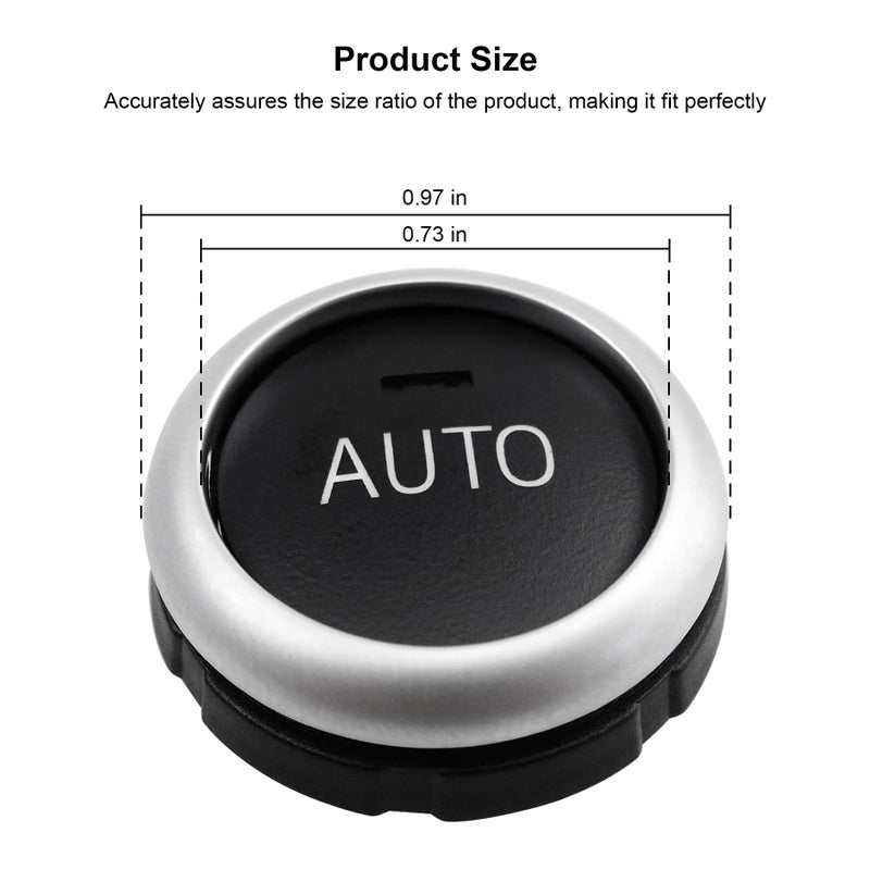 YUANTUO A/C Air Conditioning Knob Control Fit for BMW 5 6 7 X5 X6 Series M5 M6 X5 X6 520i 528i 530i 535i 550i 640i 650i 730Li 740Li 750Li 760Li 6131939393 - Image 4